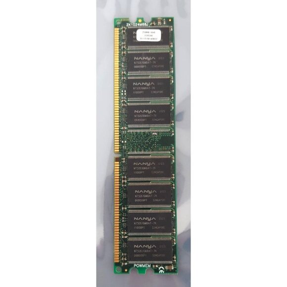 256MB 2RX8 SDRAM SD PC133 133MHZ CL3 168PIN NON-ECC DUAL RANK 16X8 - Picture 1 of 3